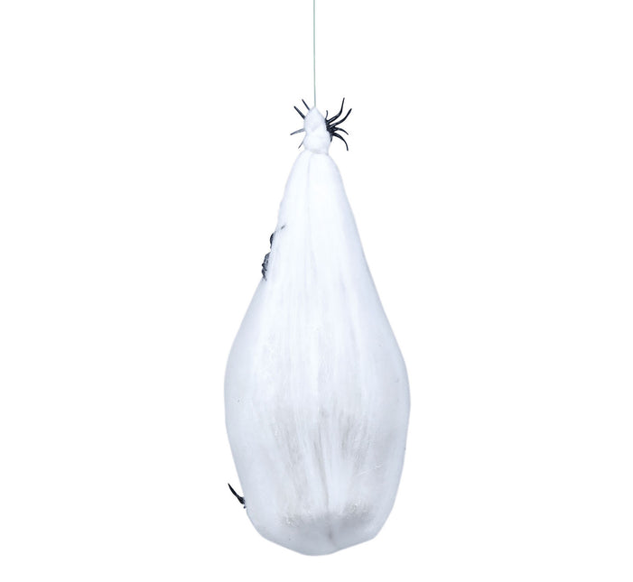 Halloween pääkallo hämähäkinseitti laukku 25cm