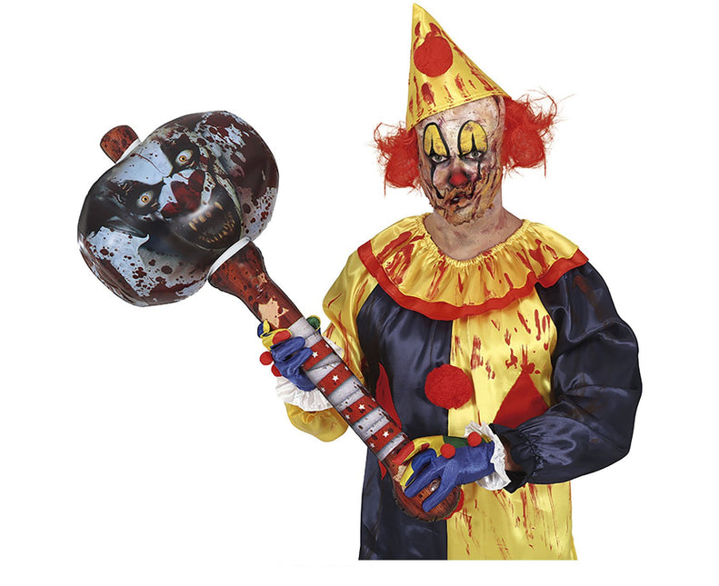 Halloween väärennös vasara puhallettava 90cm