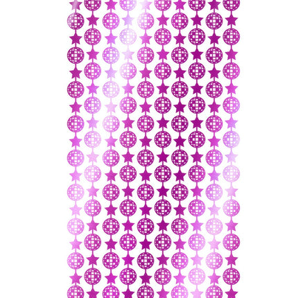 Disco 70S Oviverho Pinkki Metallinen 2m