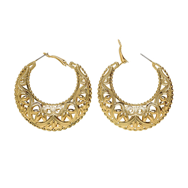 Kultaiset korvakorut Gypsy/Roman