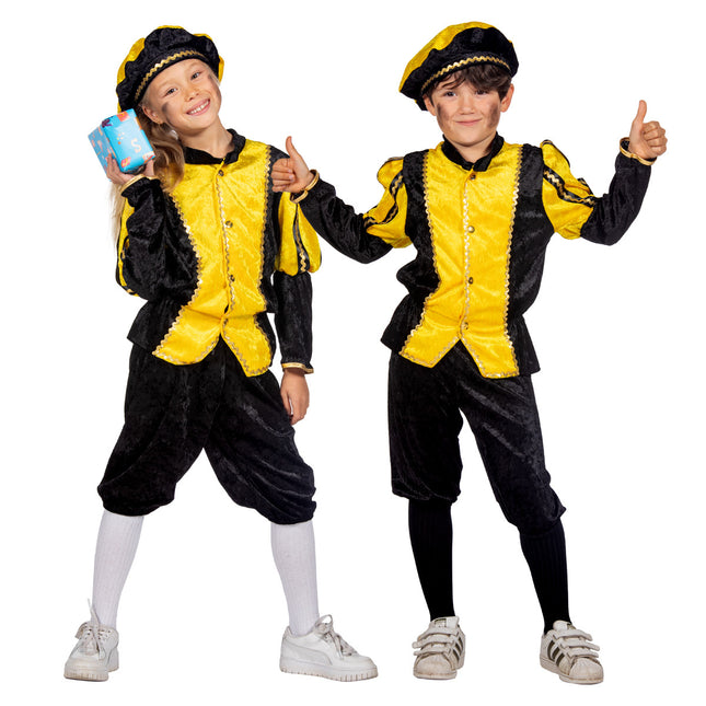 Pietenpak Kind Keltainen/Musta Luxe