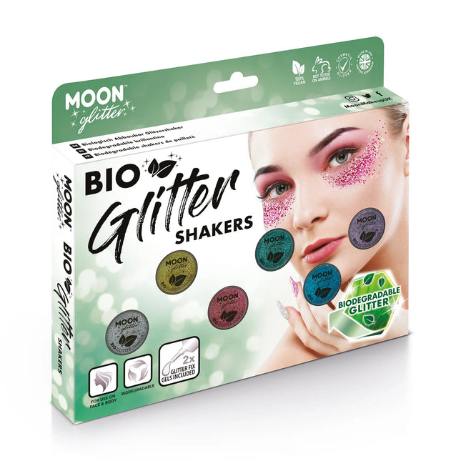 Moon Glitter Bio Glitter Shakers hopea 5g