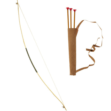 Intialainen väärennetty jousi ja nuoli 1m