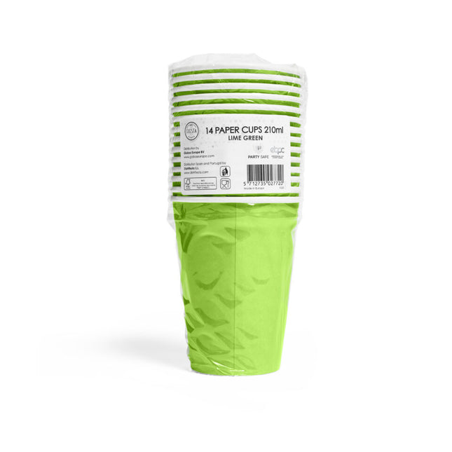 Lime Green kupit paperi 210ml 14kpl 14kpl