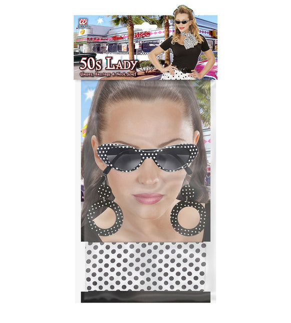 50-luvun pukusetti 3 kpl