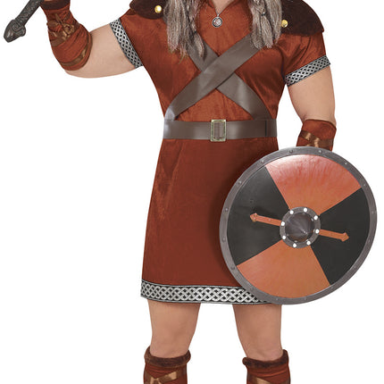 Viikinkipuku Ruskea Miesten pohjoismainen