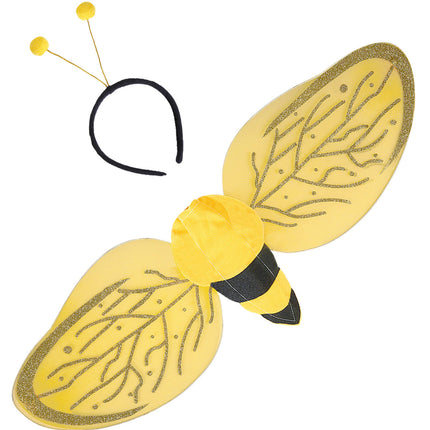 Pukeutumissetti Mehiläiset 2 kpl