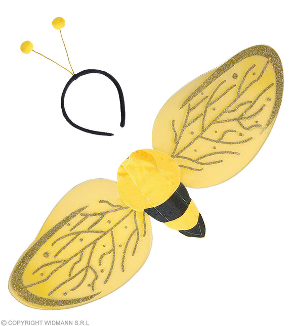 Pukeutumissetti Mehiläiset 2 kpl