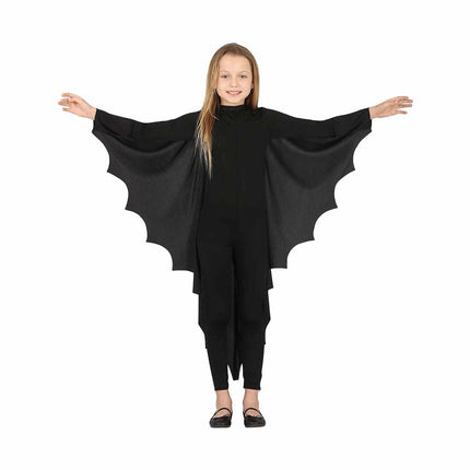 Musta Halloween puku Bat lapsi