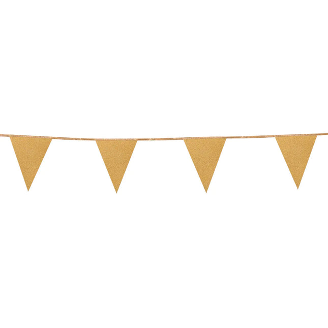 Golden Garland Glitter 4m