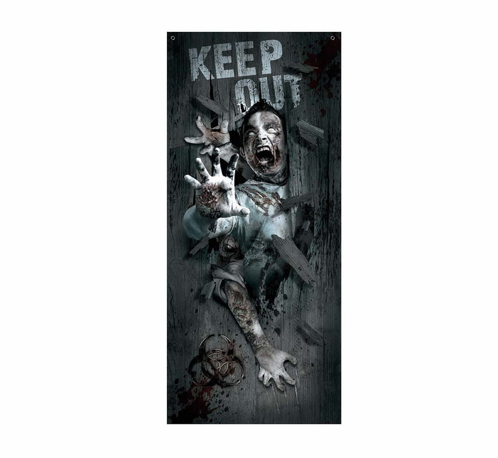 Halloween ovi juliste Zombie 180cm x 80cm