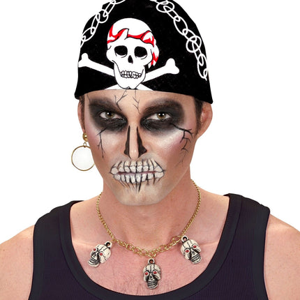 Mustavalkoinen merirosvo Bandana