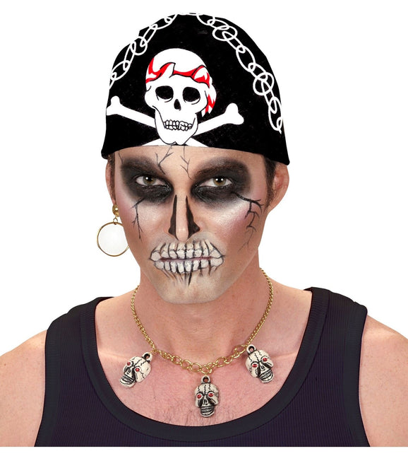 Mustavalkoinen merirosvo Bandana