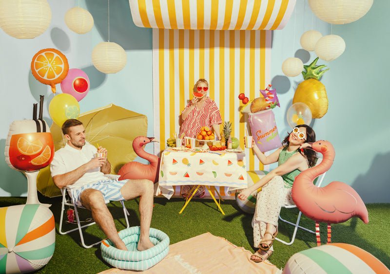 Flamingo Helium Ballon 67cm Leeg van Partydeco koop je bij Partywinkel