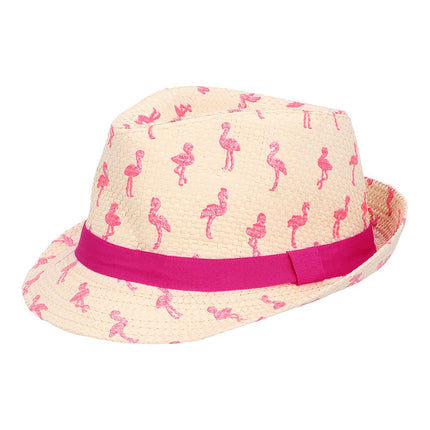 Flamingo Hoed Glitter van Boland koop je bij Partywinkel