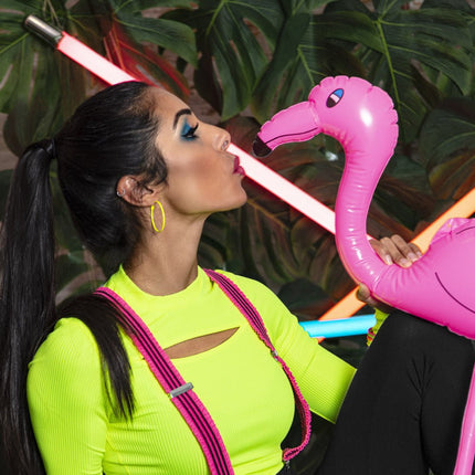 Flamingo Opblaasbaar 60cm van Boland koop je bij Partywinkel