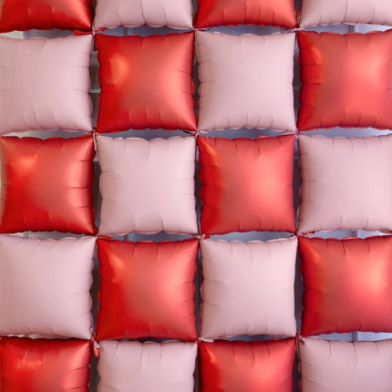 Rood Roze Ballonnen Muur Leeg 35cm 4st van Partydeco koop je bij Partywinkel