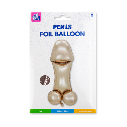 Peniksen muotoinen heliumilmapallo, 1 m