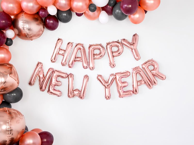 Folie Ballon Letter R Rose Goud Leeg 35cm van Partydeco koop je bij Partywinkel