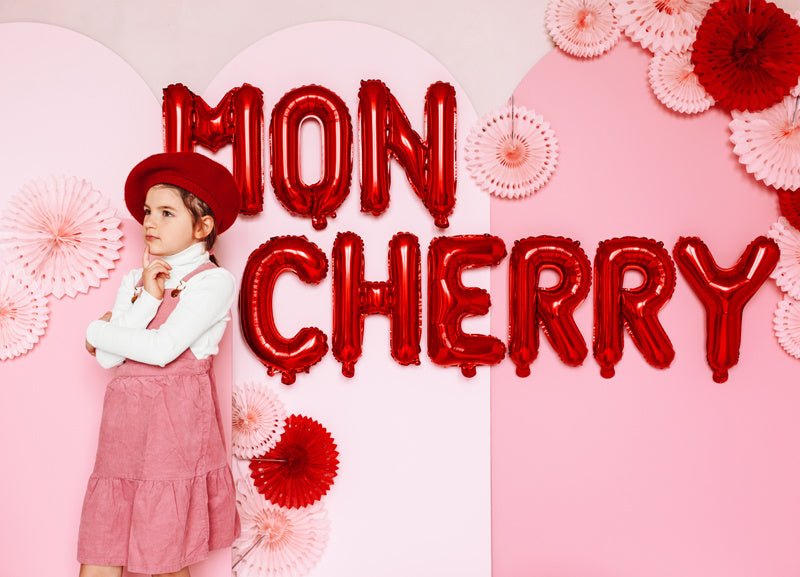 Folie Ballon Letter Z Rood Leeg 35cm van Partydeco koop je bij Partywinkel