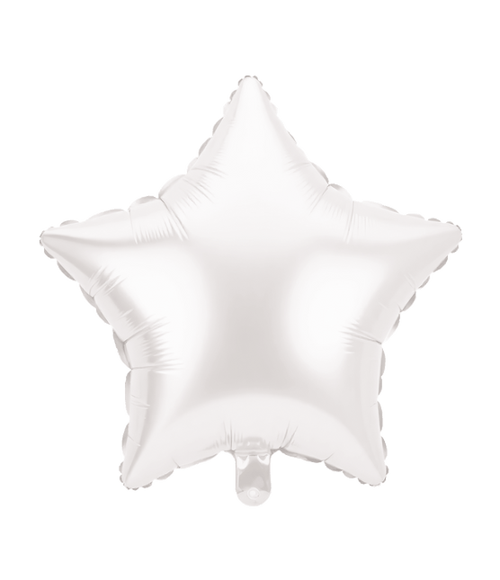 Folie ballon - Ster Wit van Paper Dreams koop je bij Partywinkel