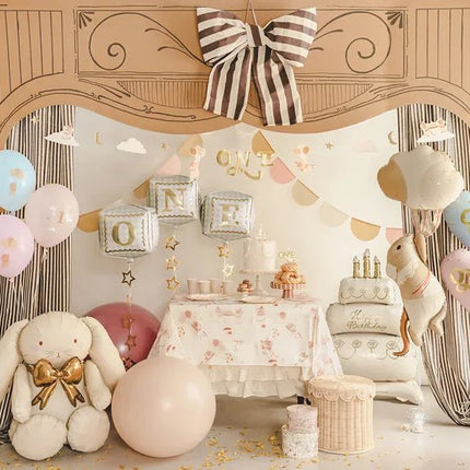 Folieballon Muis met ballonnen, 44x104 cm, mix van Partydeco koop je bij Partywinkel