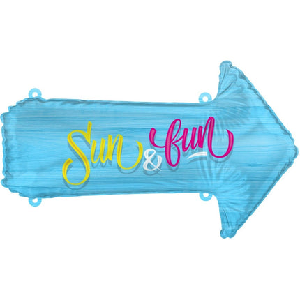 Folieballonnen Pijlen Summer - 3 stuks van Folat koop je bij Partywinkel