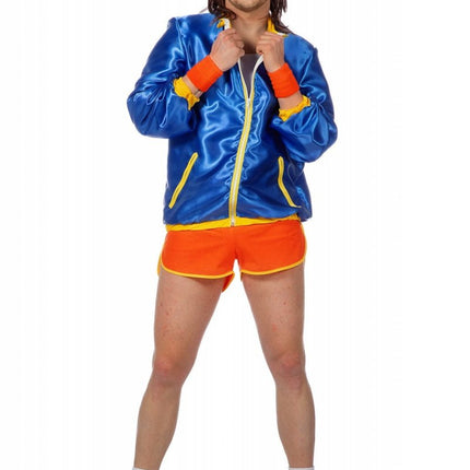 Fout Trainingspak Disco Kort Heren van Wilbers & Wilbers koop je bij Partywinkel
