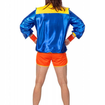 Fout Trainingspak Disco Kort Heren van Wilbers & Wilbers koop je bij Partywinkel