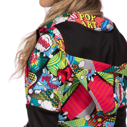 Fout Trainingspak Pop - Art Kort Dames van Wilbers & Wilbers koop je bij Partywinkel