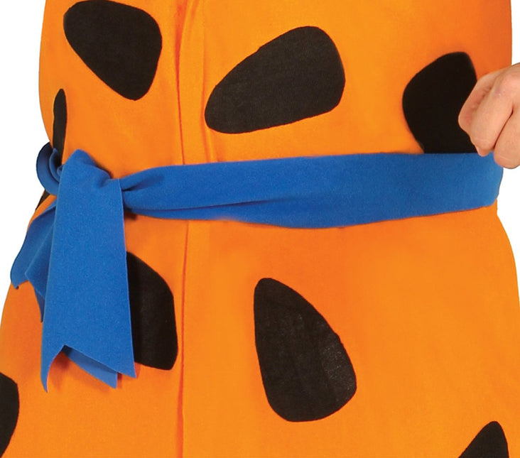 Fred Flintstone Kostuum Zwart Oranje Heren van Fiestas Guirca koop je bij Partywinkel
