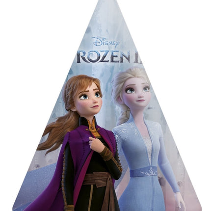 Frozen 2 Feesthoedjes 16cm 6st van Procos koop je bij Partywinkel