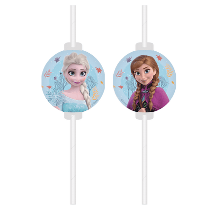 Frozen Rietjes 4st van Procos koop je bij Partywinkel