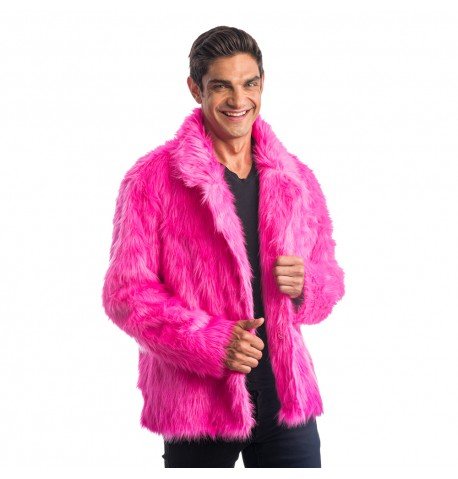 Fuchsia Nep Bontjas van CHAKS koop je bij Partywinkel