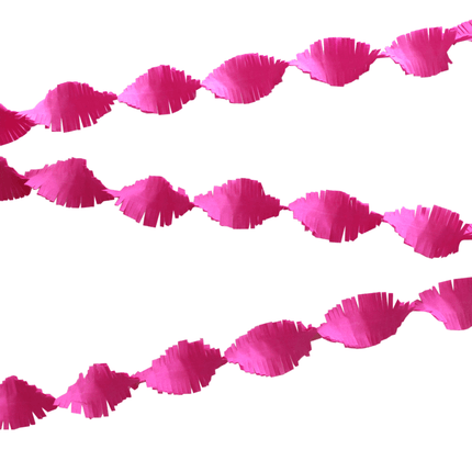 Fuchsia Slingers Crepe 6m van WeFiesta koop je bij Partywinkel