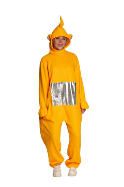 Fun Kostuum Geel van Partychimp koop je bij Partywinkel