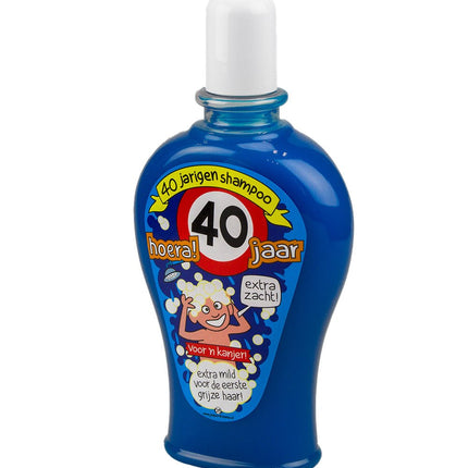 Fun Shampoo 40 Jaar Man 350ml van Paper Dreams koop je bij Partywinkel
