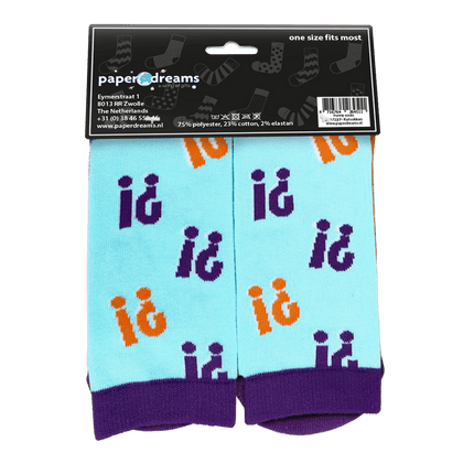 Funny socks - Kutsokken van Paper Dreams koop je bij Partywinkel