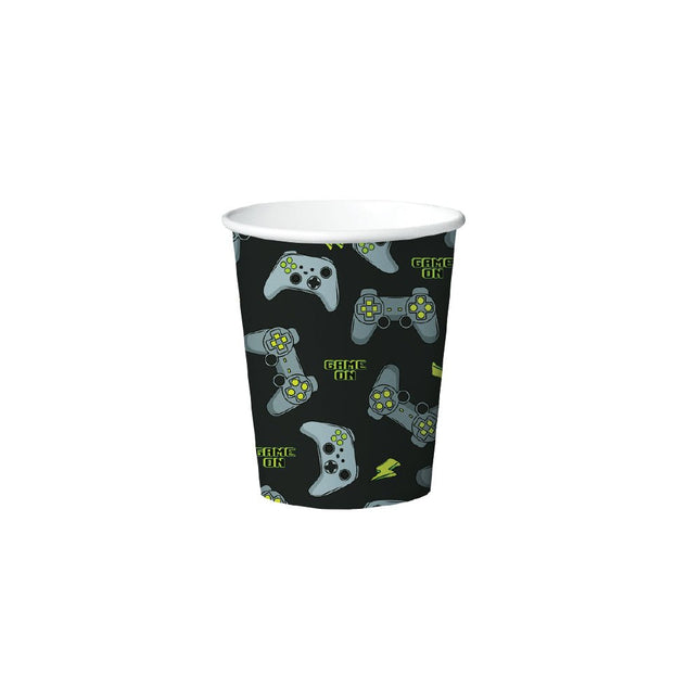 Gaming Party Bekers 210ml 8st van WeFiesta koop je bij Partywinkel