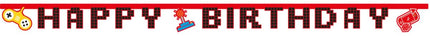 Gaming Party Happy Birthday Letterslinger van Procos koop je bij Partywinkel