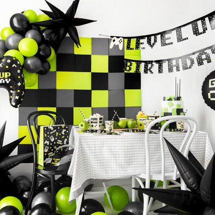 Gaming Party Helium Ballon Leeg 35cm van Partydeco koop je bij Partywinkel