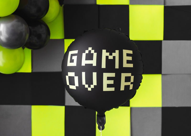 Gaming Party Helium Ballon Leeg 35cm van Partydeco koop je bij Partywinkel