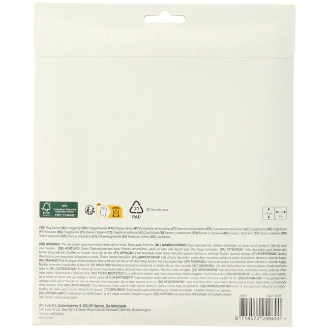 Gaming Party Slinger Happy Birthday 1,6m van Folat koop je bij Partywinkel