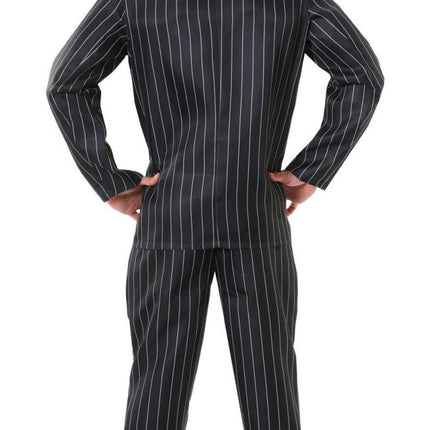 Gangster Kostuum Donkerblauw Heren van Fiestas Guirca koop je bij Partywinkel