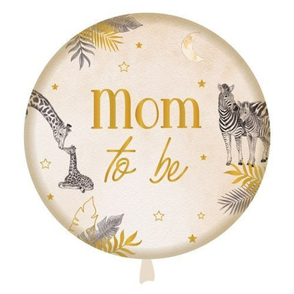 Geboorte Ballon Folie Safari 45cm van Haza Witbaard koop je bij Partywinkel