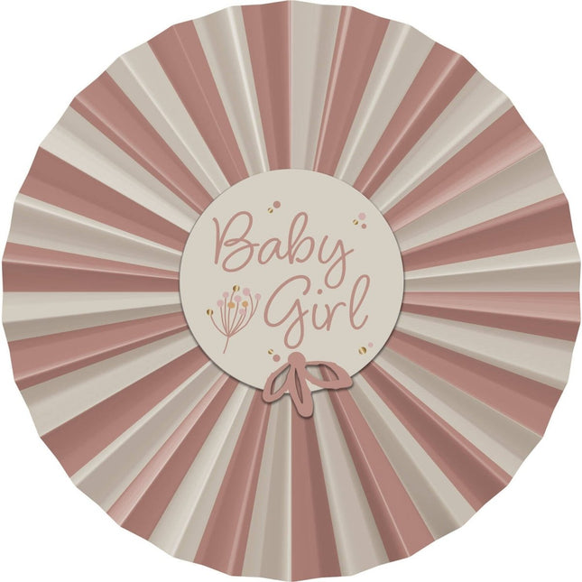 Geboorte Papieren Waaiers Babygirl 3st van Folat koop je bij Partywinkel