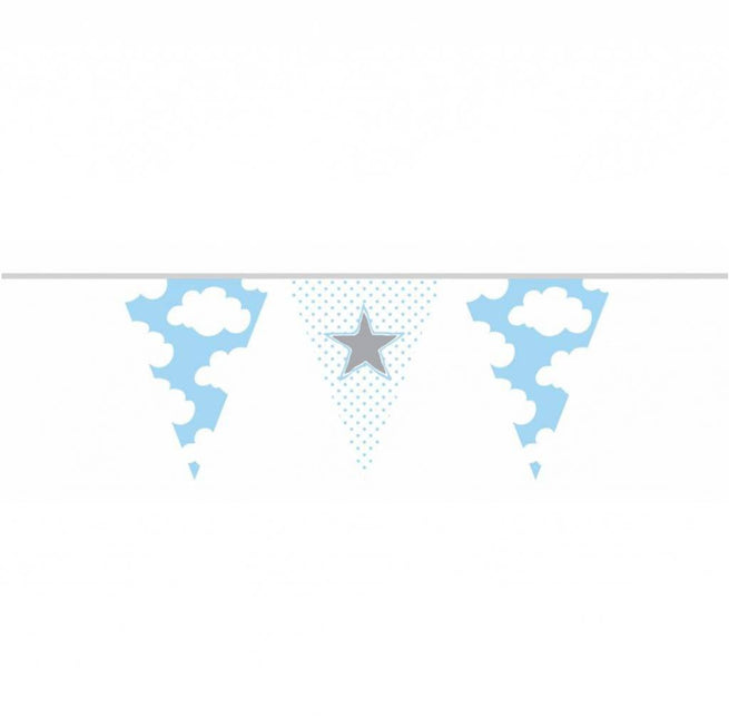 Geboorteslinger Jongen 10m van Haza Witbaard koop je bij Partywinkel