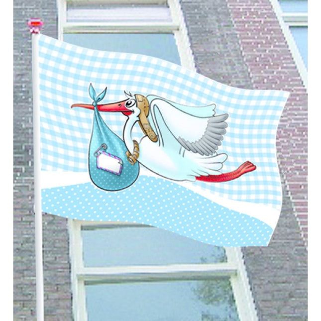 Geboortevlag Jongen 90cm van Folat koop je bij Partywinkel