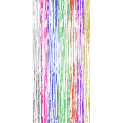 Gekleurd Deurgordijn Folie 2m van Folat koop je bij Partywinkel