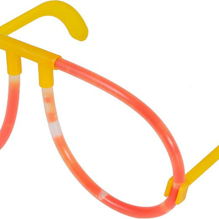 Gekleurde Bril Glow In The Dark van Fiestas Guirca koop je bij Partywinkel